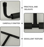 Heavy Duty T-shaped Ceiling Mounted Storage Rack Bike and Fishing Rod Holder Metal Garage Organizer for Overhead Utility and Garage Storage