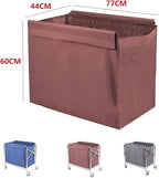Laundry Cart Basket Replacement Liner - Waterproof Removable Oxford Cloth Liner for Commercial Use, Large Capacity for Laundry and Hotel Cleaning
