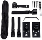 StoreYourBoard Ladder Storage Ceiling Pulley System, Garage Mount Hoist, Heavy Duty Hanging Organizer Holds 150 lbs