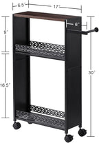 Toilet Paper Holder Stand for Small Bathroom Storage:Skinny Bathroom Storage Cabinet for Small Spaces Tiny Apartment