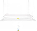 Ceiling Mounted Pulley Drying Rack – Extra Large Aluminum Clothesline for Heavy Loads – Space-Saving Laundry Solution (64" x 23.6")