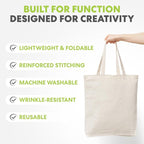 SIMPLI-MAGIC Canvas Tote Bags