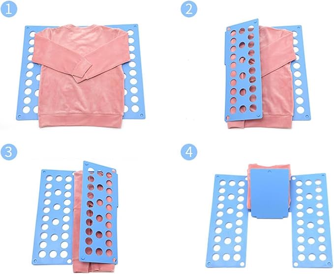 Shirt Folding Board, T Shirt Clothes Folder Board Laundry Sorter Helper Liner - Shirts Folding Boards Laundry Organizer Easy and Fast for Kid and Adult - Foldable Tool for Home Storage