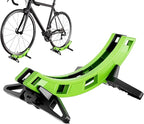 Bike Floor Stand - Adjustable Indoor Bike Display for Home | Scooter and Bicycle Parking Holder, Metal Construction, Space Saving Design, Ideal for Garage, Apartment or Workshop Storage