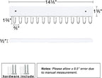 Hanging Jewelry Organizer Wall Mounted, Modern Jewelry Display with 28 Hooks, Decorative Necklace Holder for Wall, Space Saving Necklace Hooks, (2 Packs, White)