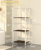 Free Standing Towel Racks for Bathroom with U-Shaped Detachable Dividers, 3-Tier Floor Towels Holder Stand with Shelf & 8 S-Hooks, Metal Pool Towel Storage Organizer for Home, Poolside, White