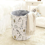 INough Baby Hamper Kids Laundry Basket Nursery Hamper Stuff animal Organizer,Toy Baskets Corner Stuffed Animal Storage Basket Kids Storage Basket Safari Nursery Decor Clothes Hamper for Boys, Giraffe