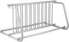 BestEquip 10 Holders Floor Bike Rack, 59" Length All-Steel Grid Bike Rack, 10-Bike Capacity Dual-Side Storage Stand for Garages Streets Yards Bike Events