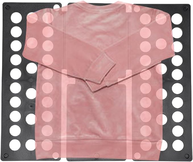 Shirt Folder Board, Laundry Sorter Helper Liner, Clothes Folder Folding Board, Laundry Organizer for Home Dorm Travel Adults Clothing