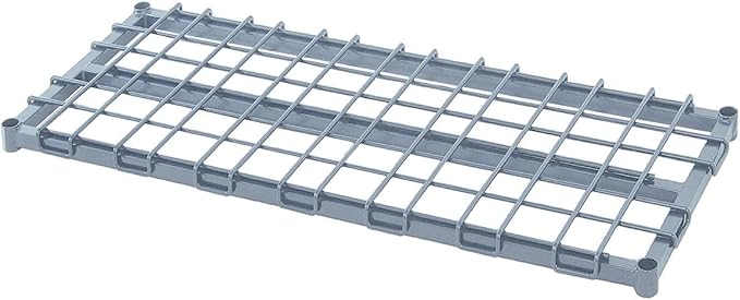 QUANTUM STORAGE SYSTEMS 1830DSGY Wire Dunnage Add-On Shelf Gray Epoxy 30" W x 18" D