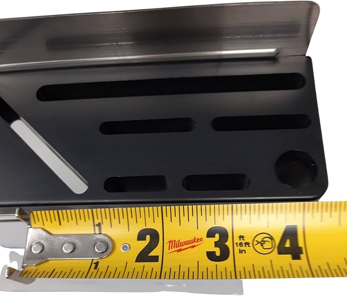 Restaurant/Commercial Kitchen Knife Rack - Holds 10 Knives & Honing Steels - Stainless Steel Wall Mounted Knife Storage