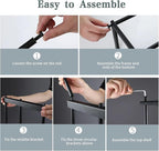 Camping Chair Rack for Garage Storage, Metal Camping Beach Chair Umbrella Holder Wall Mounted Rack Organizer Floating Shelf with 4 Hooks for Garage Organization