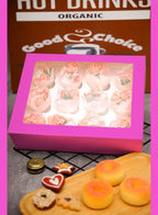 Bakepacker 12 Cupcake Containers 10-Packs Roland Cupcake Box Cupcakes Carrier, 12 Cupcake Boxes with Window 13"x10"x3.5"（Auto-pop up）
