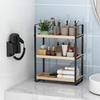 Bathroom Counter Organizer,Bathroom Countertop Organizer,Counter Shelf,Countertop Storage,Organization and Storage,Makeup Shelf,Sink Caddy(Burlywood 3 Tier)