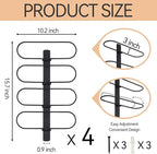 Wine Rack Wall Mounted: 16 Bottles Wine Bottle Holder Hanging Bar Liquor Storage Organizer of Cabinet Kitchen - Designed for SpaceSaver (16 Bottles)
