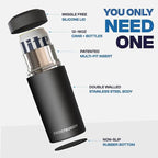 Frost Buddy Universal Can Cooler - Fits all - Stainless Steel Can Cooler for 12 oz & 16 oz Regular or Slim Cans & Bottles - Stainless Steel (RealTree APX)