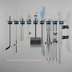 Gravity Grabber, The OG - Ski & Snowboard Wall Mount, Indoor Garage & Home Storage Organizer, Damage-Free Grip, Holds Skis/Boards/Poles/More, Space-Saving Premium Gear Rack, (Carbon 3-Pack)