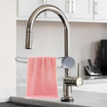 Dish Towel Holder - Dish Rag Holder for Kitchen Sink Dish Cloth Rack Adjustable Stainless Convenient Rag Hanger for Faucet