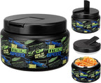 13.5oz Kids Soup Jar for Hot Food Vacuum Insulated Food Jar with Buckle Lid, Stainless Steel Wide Mouth Leak Proof Lunch Container for School Picnic Travel (Car Black)