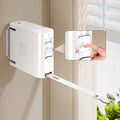 13.9 ft TPU Retractable Clothesline for Indoor & Outdoor – Heavy‑Duty Windproof Wall‑Mounted Drying Line with Separate Hanging Holes for Faster Drying, Ideal for Home, Balcony & Garden