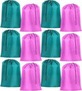 Woanger 12 Pack 28 x 45 Inch Extra Large Laundry Bags Bulk Washable Travel Laundry Bag with Drawstring Closure Large Dirty Clothes Organizer for College Dorm Home Hotel Camping(Cute Colors)