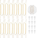 Bilillo 12 Pack Plate Hangers for The Wall, Suitable for 16-20 inch Art Plate, Stainless Steel Invisible Heavy Duty Wire Plate Holder with Wall Hooks, Plate Hangers for Displaying Plates