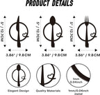 Three-Piece Knife, Fork and Spoon Kitchen Hook - Metal Wall Hanging, Modern Kitchen Artwork, Practical Hook for Home, Gift for Women/Mom