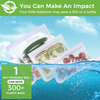 SPLF 6 Pack Dishwasher Safe Reusable Gallon Freezer Bags, BPA FREE Extra Thick Reusable Storage Bags Leakproof Silicone and Plastic Free for Marinate Meats, Cereal, Sandwich, Snack, Travel Items