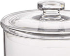 STORi Premium Quality Clear Plastic Apothecary Jars | Set of 3