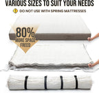 TAILI Mattress Vacuum Storage Bag, Twin/Twin-XL Foam Mattress Vacuum Bag with 4 Straps, Sealable Bag for Memory Foam, Latex, Easy Moving, Transport and Storage