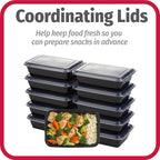 GoodCook Meal Prep Containers, Single