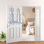 2 Pcs Sweater Drying Rack Over The Door Foldable, 3 Tier Mesh Clothes Dry Hanger Large Laundry Drying Rack for Apartments, Dorm Rooms