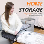 Fast-Charging Wireless Pump and 18 Pack Vacuum Compression Storage Bags,Multi-Size Combo 70% Space Saving for Clothing, Bedding & Seasonal Storage & Space Saver for Luggage