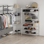 24" Deep x 42" Wide x 74" Height Wire Shelving Kit | 8-Tier | NSF Commercial Storage Rack Unit