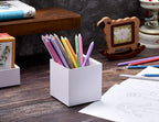 Bostitch Office Konnect Pencil Cup Desk Organizer, Pen Cup, White (Pack of 2)