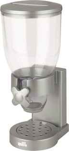 Honey-Can-Do Zevro /GAT102 Indispensable Dry Food Dispenser, Single Control, Silver (Pack of 4)