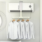 Foldable Clothes Drying Rack for Small Spaces — Portable, Rust-Proof, Easy Fold & Carry — Ideal for Travel, Apartment, Dorm (Pink)