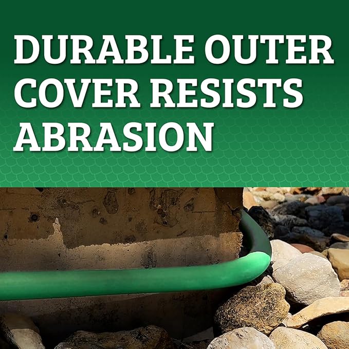 Flexzilla Colors SwivelGrip Garden Hose 5/8 in. x 50 ft., Lightweight All-Weather Water Hose, Durable and Flexible, Leak-Free Connections, Forest Green