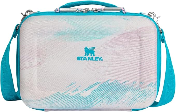 STANLEY All Day Mini Lunch Box | 4.2-quart | EVA Insulated Lunch Bag | Crush Resistant | Adjustable Strap | BPA-Free | Sea Glass Plume