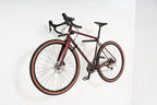 SELVA Racks - Wooden Bike Wall Mount. in 2 Sizes and 3 Colors: Natural, Black and White (Black, 11" 13/16)