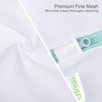 OTraki Mesh Laundry Bag for Delicates 2 Pack Garment Wash Bag 24 x 32 inch Zippered Large Washing Machine Bags for Sweater Dirty Clothes Washer College Dorm Organizer Don't Drying, Melting 140-176℉