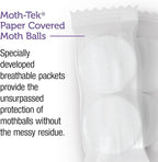 Enoz Lavender Scented Moth Ball Packets, Kills Clothes Moths, Carpet Beetles, Eggs and Larvae, 12 oz Resealable Bag (Pack of 3)