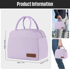Lunch Bag Women/Men Lunch Box Women/Men (Lavender)