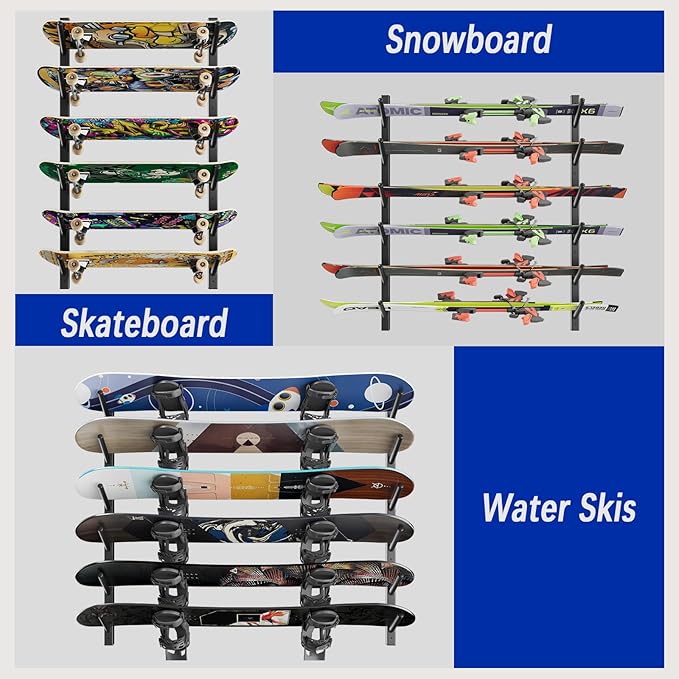 YMYNY Skateboard Wall Mount