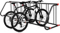 GAOMON Commercial Grid Bike Rack Stand, 10 Holders Capacity Heavy Duty Metal Floor Bike Stand Outdoor Bicycle Rack for Garage School Outdoor Parking Bike Shop, Single Sided