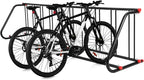 GAOMON Commercial Grid Bike Rack Stand, 10 Holders Capacity Heavy Duty Metal Floor Bike Stand Outdoor Bicycle Rack for Garage School Outdoor Parking Bike Shop, Single Sided