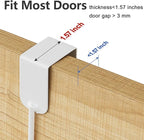 3-Tier Over The Door Towel Rack, Durable Stainless Steel 16 Inch Towel Hanger & Holder, No Drilling Tool-Free Install, Fits 1.5 Inch Standard Bathroom/Shower Door, Space Saving Hanging Storage