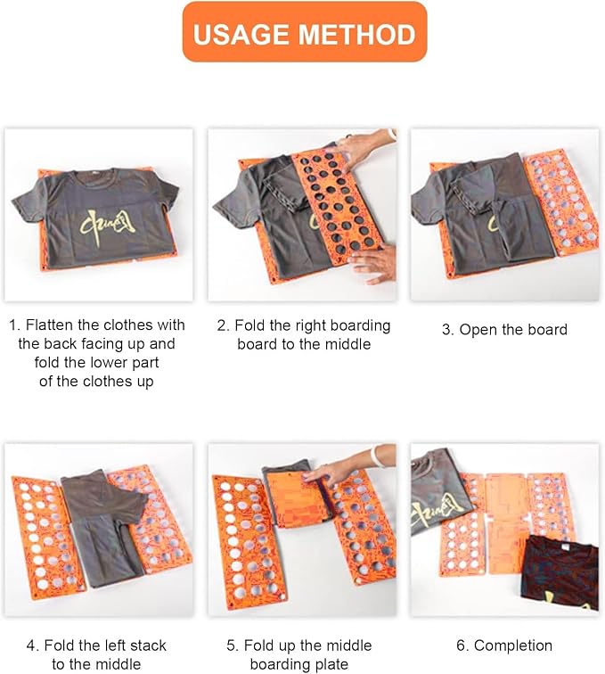 Shirt Folding Board, T Shirt Clothes Folder Board Laundry Sorter Helper Liner - Shirts Folding Boards Laundry Organizer Easy and Fast for Kid and Adult - Foldable Tool for Home Storage