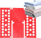 2 Pack Shirt Folding Board Adult ABS T Shirt Folder Clothes Folding Board Laundry Folder Boards Fast Foldable Laundry Organizer Liner Sorter Fold Helper For Adults Children Travel Home Dorm