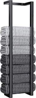 Modern Towel Racks for Bathroom, Wall Mounted Towel Holder in Stainless Steel, Space-Saving Towel Storage for Rolled Towels, Minimalist Bathroom Organizer for Small Bathrooms, RV & Dorm